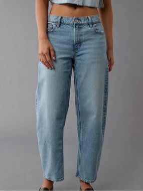 American Eagle Stretch Barrel Jean 18 Short